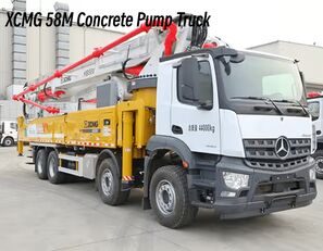 bomba de betão Buy XCMG 58M Concrete Pump Truck Manufacturers in Zimbabwe novo
