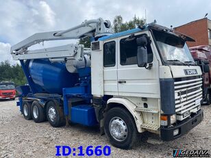 camião betoneira Scania 143 8x4 24m pump