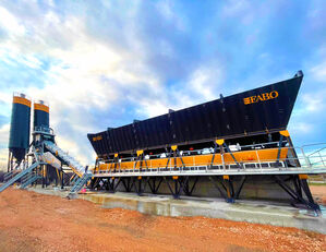 central de betão FABO  COMPACT-110 CONCRETE PLANT | CONVEYOR TYPE novo