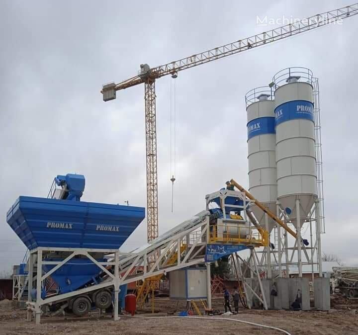 central de betão Promax Mobile Concrete Batching Plant M120-TWN (120m3/h) novo