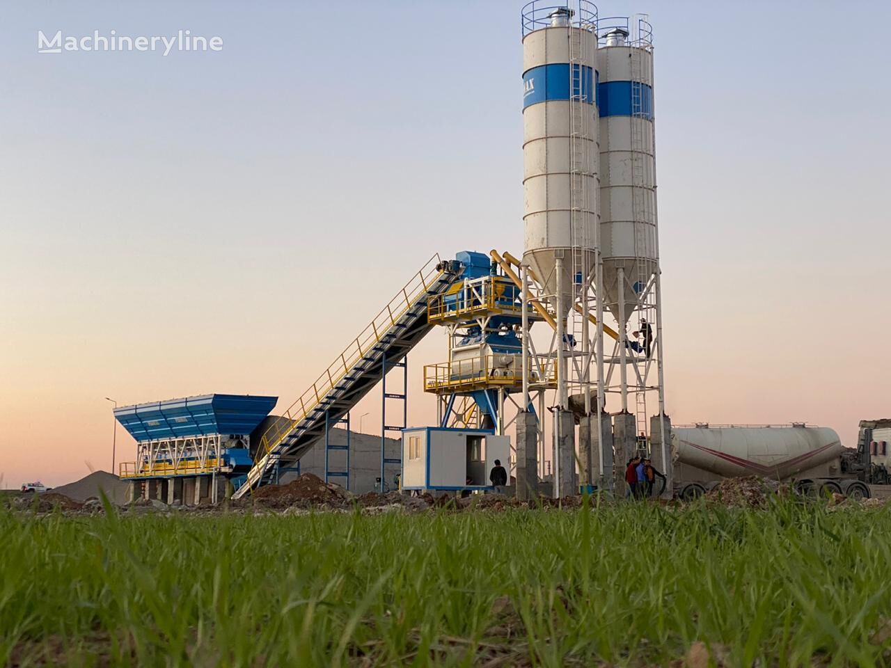 central de betão Promax STATIONARY Concrete Batching Plant PROMAX S130-TWN (130m3/h) novo