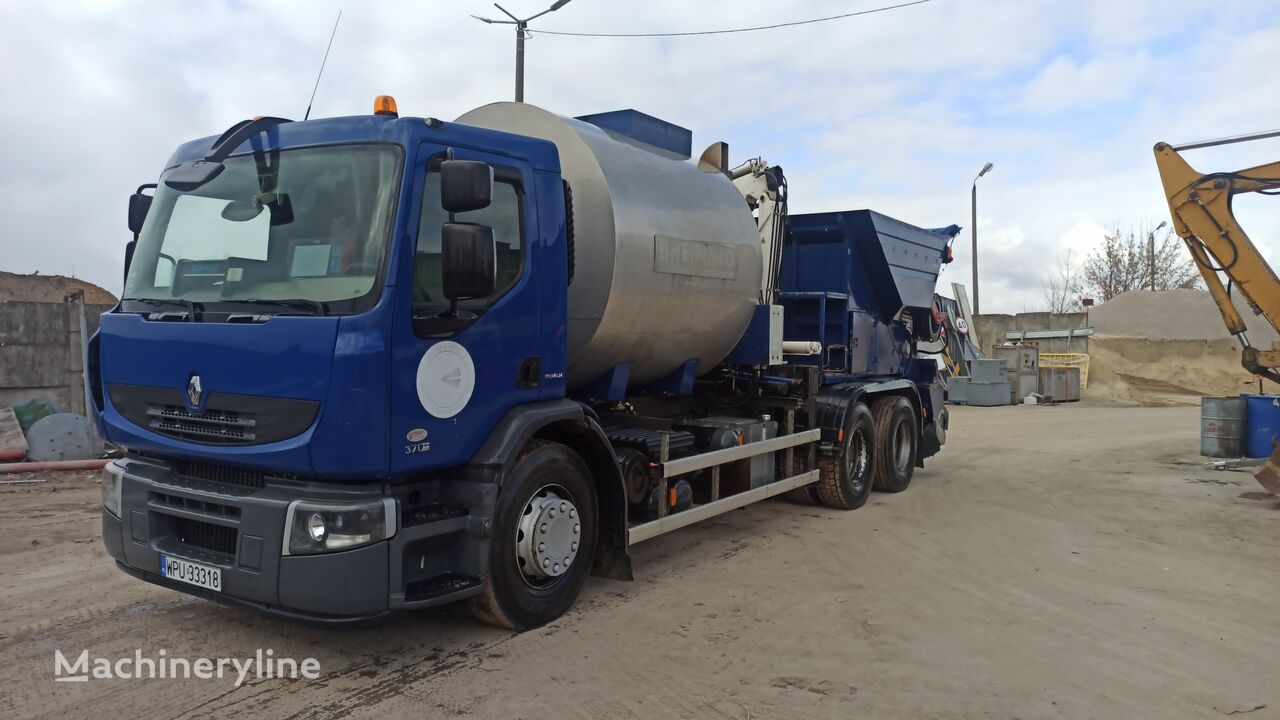 distribuidor de asfalto Renault Premium 370 Bitumen Truck Remonter drogowy Remonter połaciowy BR