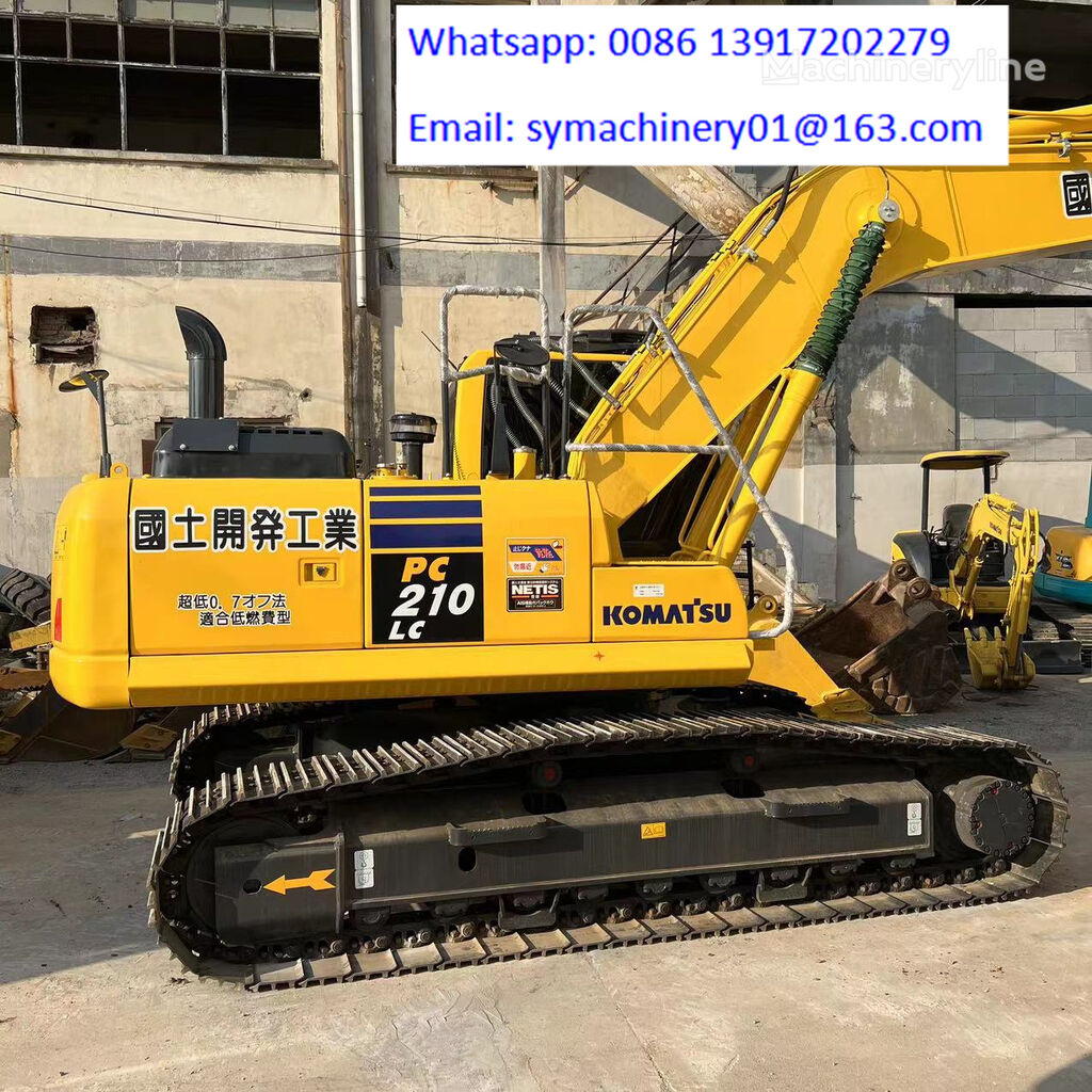 escavadora de rastos Komatsu PC210LC