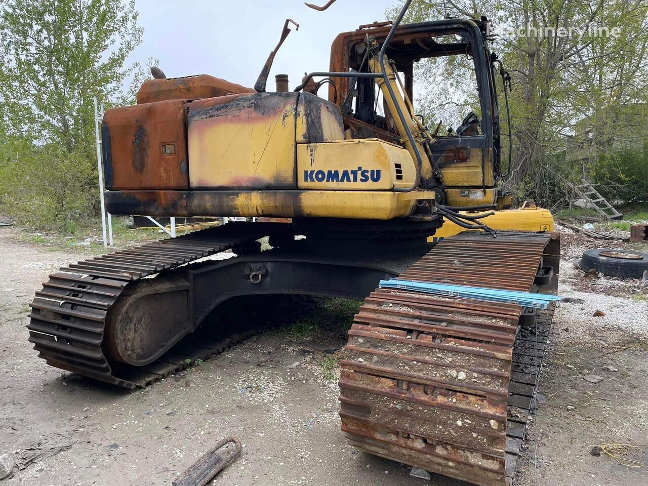 escavadora de rastos Komatsu PC290