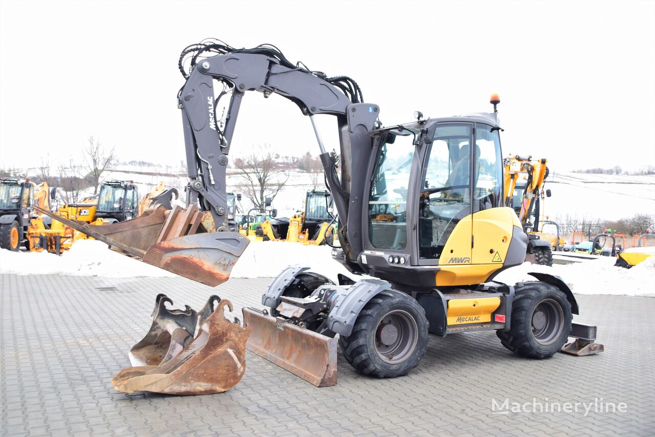 escavadora de rodas Mecalac 9MWR Takeuchi TB175W  JCB hydradig 110W