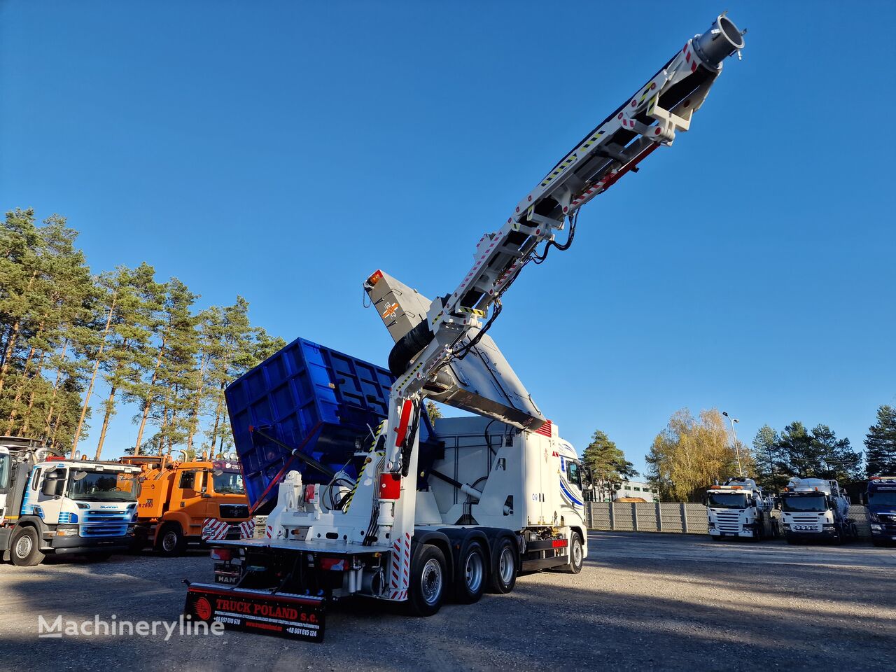 escavadora de vácuo MAN RSP ESE 32/10 DV-K Saugbagger vacuum cleaner excavator suctionin