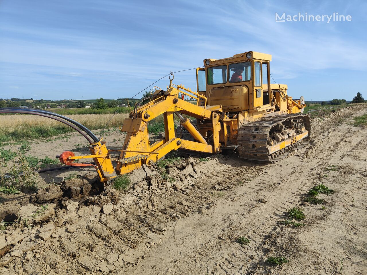 escavadora de valas CHTZ Pługoukładacz, Cable Plow, Kabelpflug