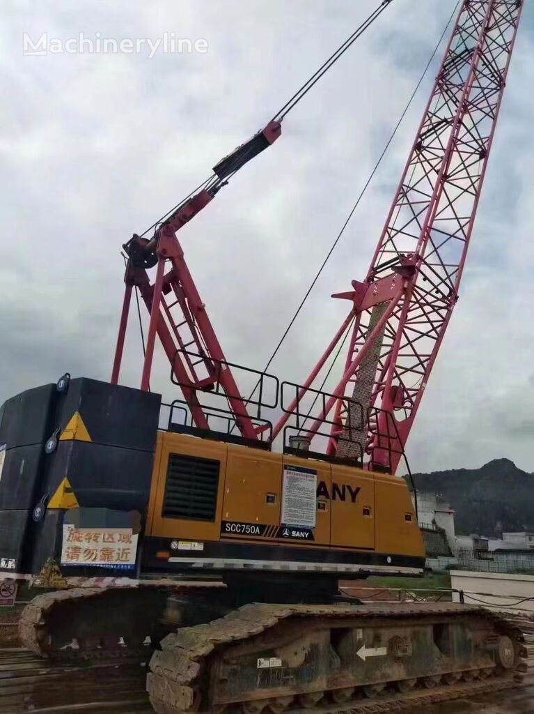 grua de lagartas Sany 75-ton crawler crane