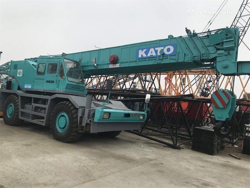 grua móvel Kato KR500H 50TONS Japan original used rough terrain crane