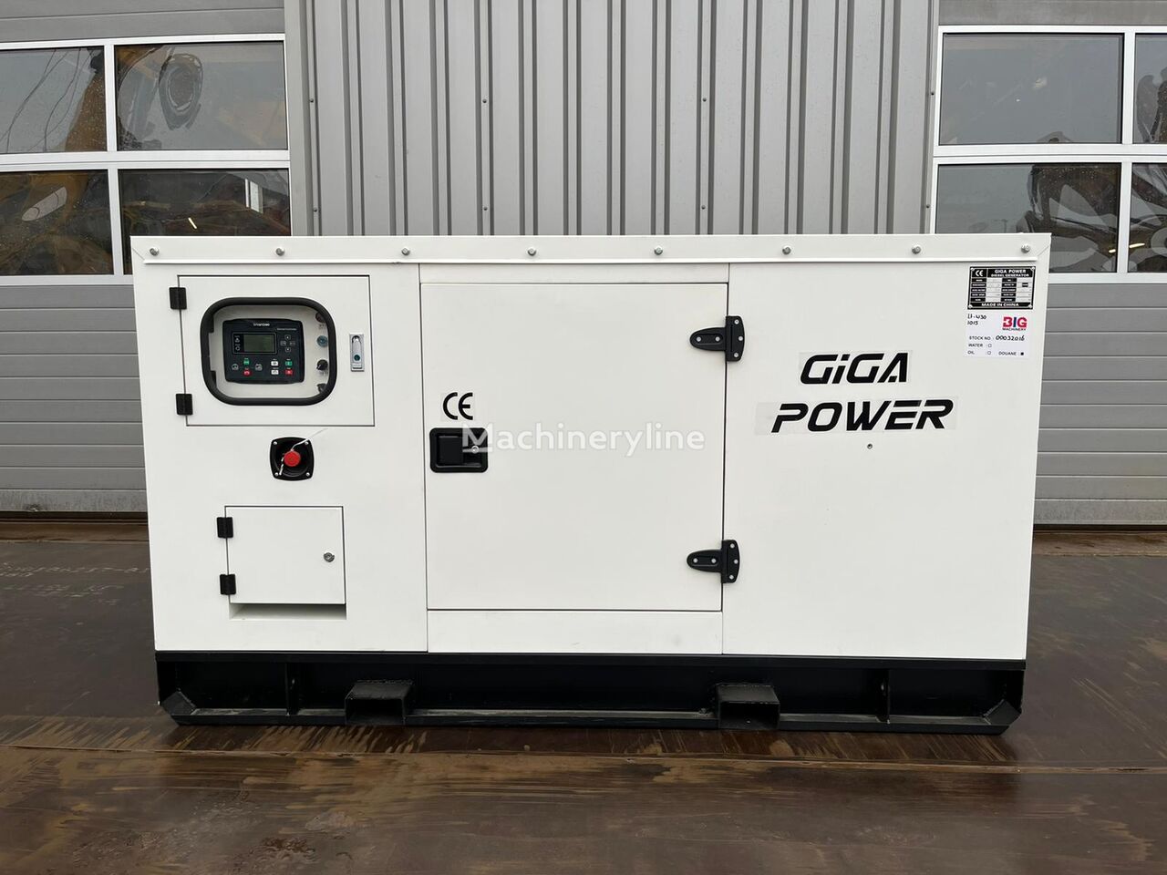 gerador a diesel Giga Power 37.5KVA Closed Set LT-W30GF