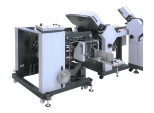 máquina de colagem de caixa dobrável Horizon KTU-40, PR-40S