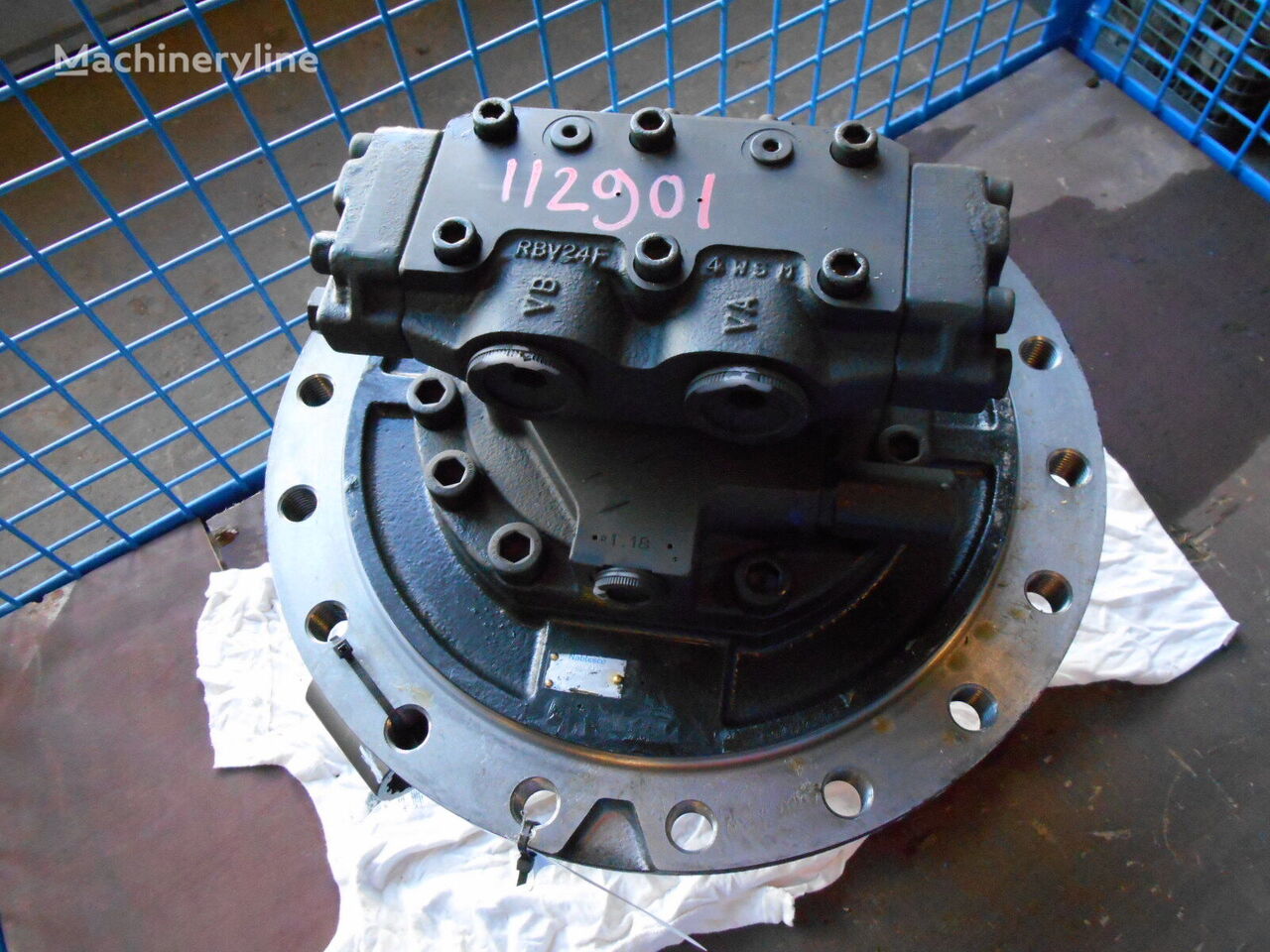 motor hidráulico Case M3V290/170A LJ01273 para escavadora Case CX330