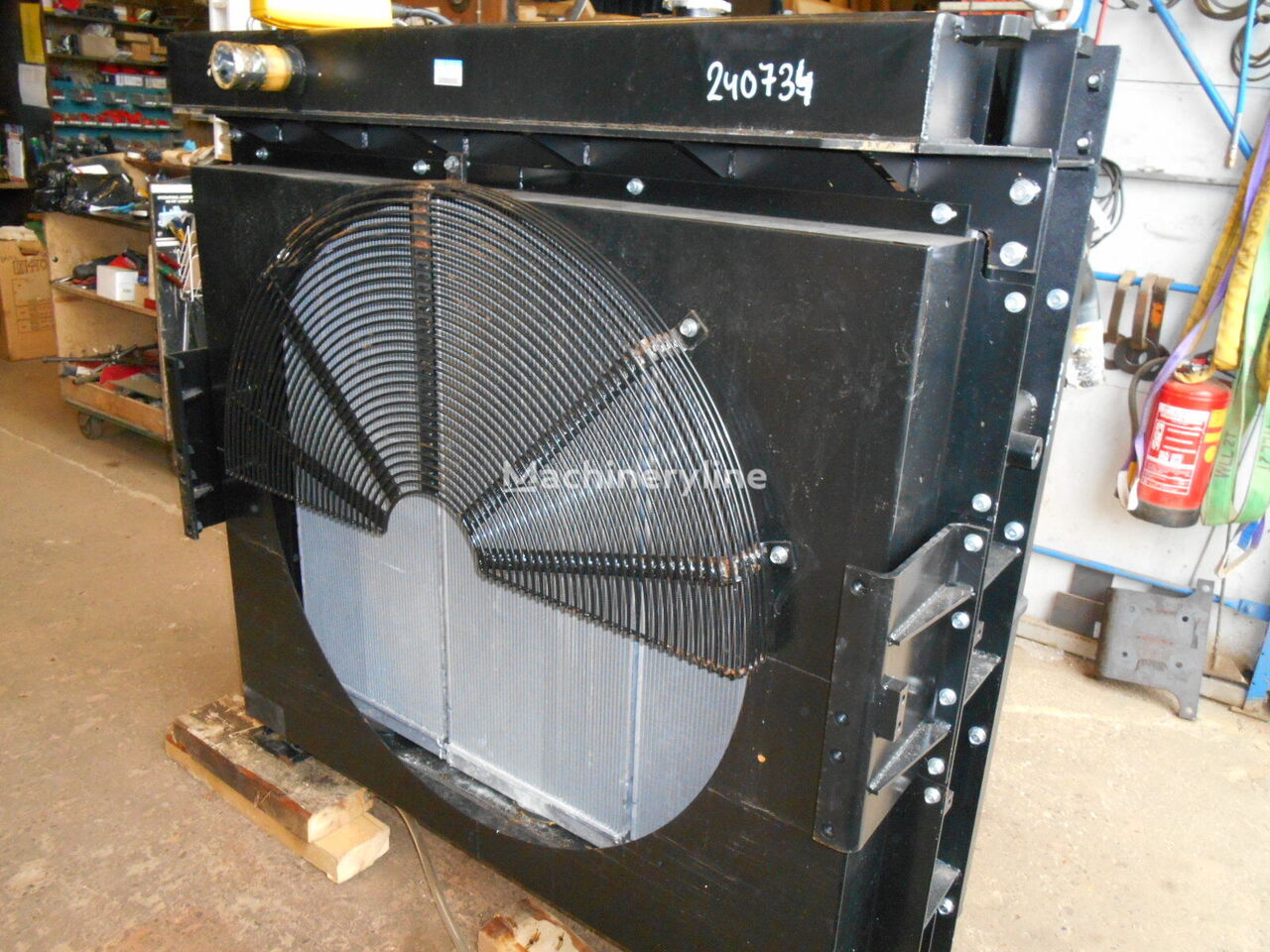 radiador de água Case T.Rad 1390-030-0000-A KUH10040 para escavadora Case CX800B